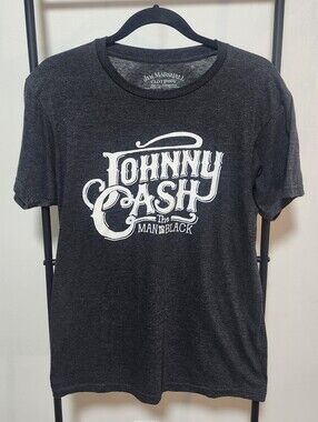 Jim Marshall Johnny Cash 'The Man in Black' Graphic Tee - Black